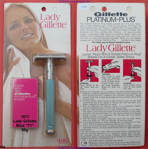 lady gillette safety razor